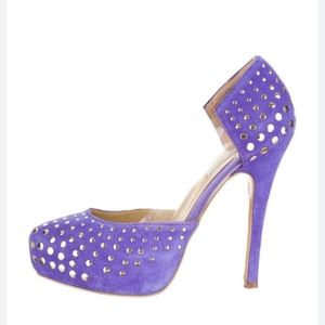 Brian Atwood Purple Heels